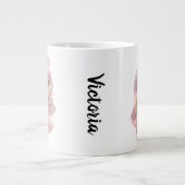 Lily of the Valley Happiness Personalisiert Jumbo-Tasse (Vorderseite)