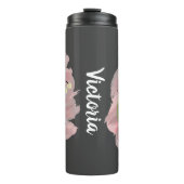 Lily of the Valley Happiness Personalisiert Thermosbecher (Vorderseite)