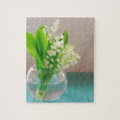 Lily of the valley in vase puzzle (Vertikal)