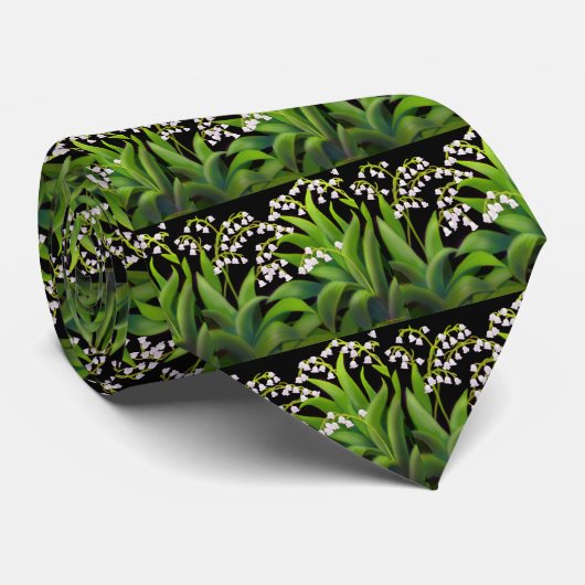 Lily of the Valley Krawatte (Gerollt)