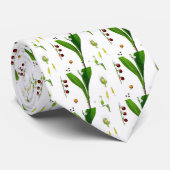 Lily of the Valley Krawatte (Gerollt)