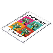 Lily of the Valley May Birth Month Blume Gardener Notizblock (Linke Seite)