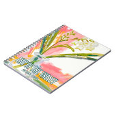 Lily of the Valley May Birth Month Blume Gardener Notizblock (Linke Seite)