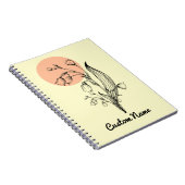 Lily of the Valley May Birth Month Blume Notizblock (Rechte Seite)