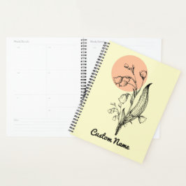 Lily of the Valley May Birth Month Blume Planer