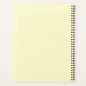 Lily of the Valley May Birth Month Blume Planer (Rückseite)