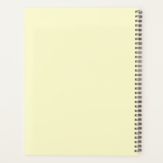 Lily of the Valley May Birth Month Blume Planer (Rückseite)