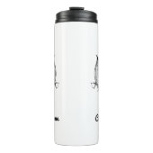 Lily of the Valley May Birth Month Blume Thermosbecher (Vorderseite)