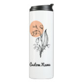 Lily of the Valley May Birth Month Blume Thermosbecher (Nach links gedreht)