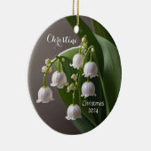 Lily of the Valley May Personalisierte Ornament (Rechts)