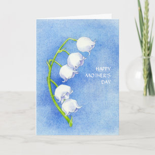 Lily of the Valley Mother's Day Card Karte
