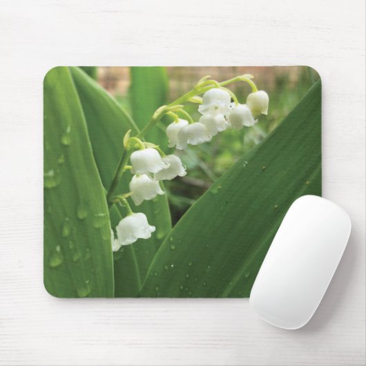 Lily of the Valley Mousepad (Mit Mouse)