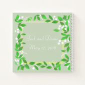 Lily of the Valley Notebook Notizblock (Rückseite)