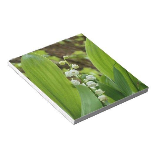 Lily of the Valley Notizblock (angewinkelt)