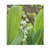 Lily of the Valley Notizblock (Vorderseite)