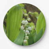 Lily of the Valley Paper Plate Pappteller (Vorderseite)