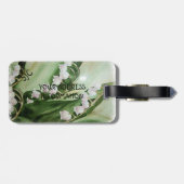 LILY OF THE VALLEY PERSONALISIERT GEPÄCKANHÄNGER (Rückseite horizontal)