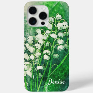 Lily of the Valley Personalisiert iPhone Cover Fal