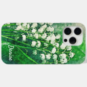 Lily of the Valley Personalisiert iPhone Cover Fal (Rückseite (Horizontal))