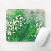 Lily of the Valley Personalisiert Mouse Pad Mousepad (Mit Mouse)