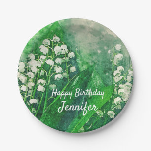 Lily of the Valley Personalisiert Paper Teller