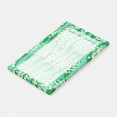 Lily of the Valley Post-it Notes Klebezettel (angewinkelt)