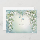 Lily of the Valley Postcard Postkarte (Vorne/Hinten)