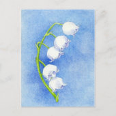 Lily of the Valley Postcard Postkarte (Vorderseite)