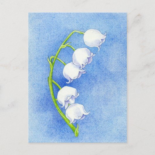 Lily of the Valley Postcard Postkarte (Vorderseite)