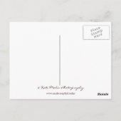 Lily of the Valley Postcard Postkarte (Rückseite)