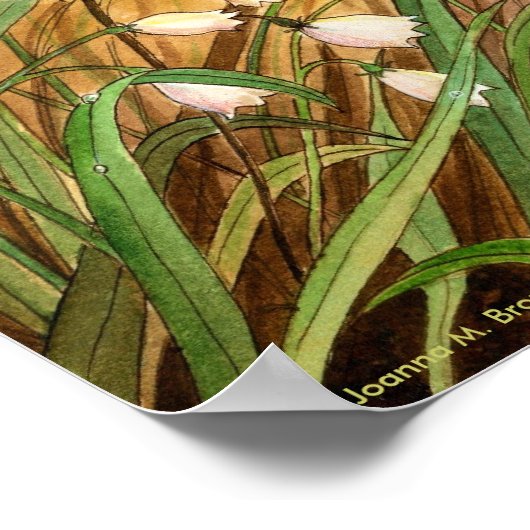 Lily of the Valley Poster (Ecke)