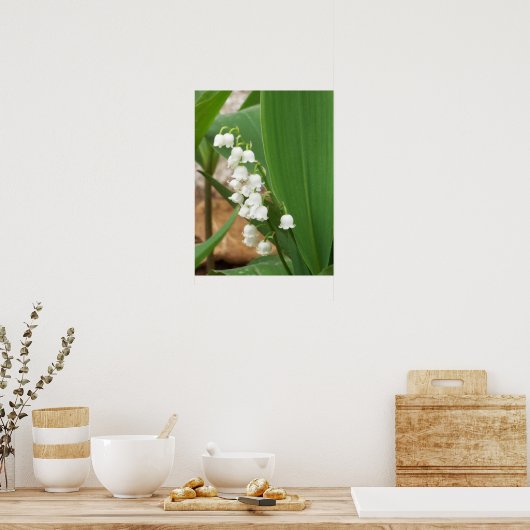 Lily of the Valley Poster (Küche)
