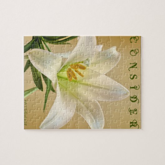 Lily of the Valley Puzzle (Horizontal)