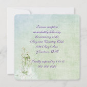 Lily of the Valley Renewal Einladung (Rückseite)