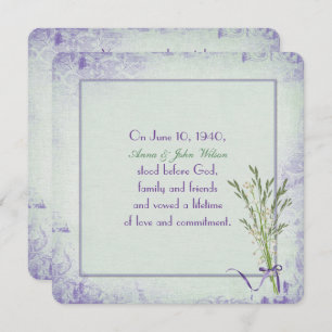 Lily of the Valley Renewal Einladung