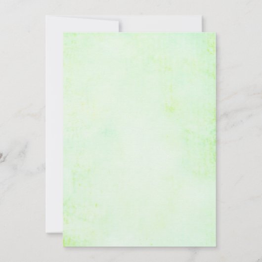 Lily of the Valley Rustic Wedding retten das Datum Save The Date (Rückseite)