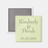 Lily of the Valley ・ Save the Date Magnet (Vorderseite/Rückseite)