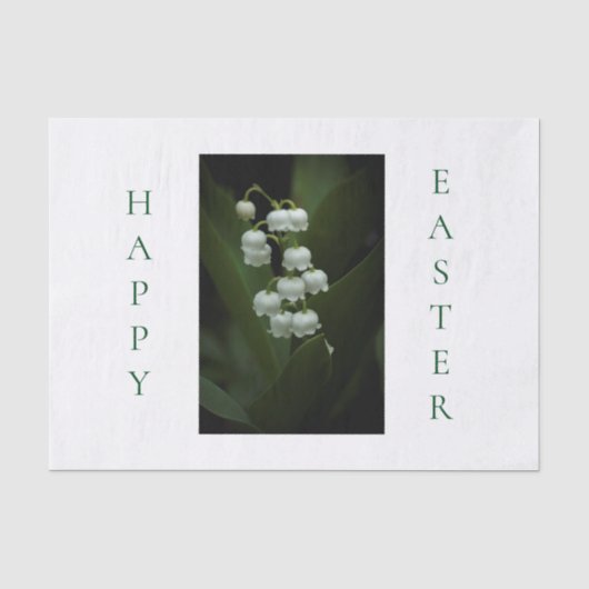 Lily of the Valley Seidenpapier (Vorderseite)