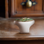 Lily of the Valley Serenity Keramik Knob Pull Keramikknauf