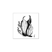 Lily of the Valley Spring Blume, Original Art Gummistempel (Prägung)