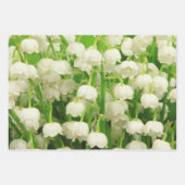 Lily of the Valley Spring Flowers Geschenkpapier Set (Vorderseite 2)