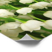 Lily of the Valley Spring Flowers Poster (Ecke)