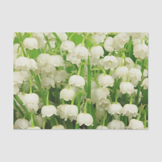 Lily of the Valley Spring Flowers Seidenpapier (Vorderseite)
