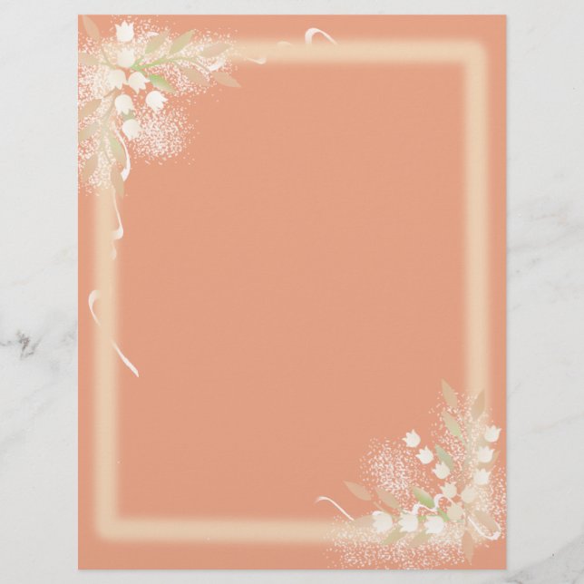 Lily of the Valley Stationery (Vorderseite)
