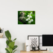 Lily of the Valley Sweet White Bell Blume Bouquet Poster (Heimbüro)