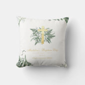 Lily of the Valley | Taufe Christening Keepake Kissen (Vorderseite)