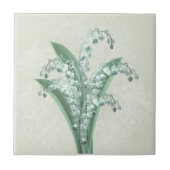 Lily of the Valley Tile Fliese (Vorderseite)