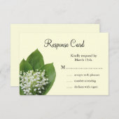 Lily of the Valley UAWG (Elfenbeinküste) RSVP Karte (Vorne/Hinten)