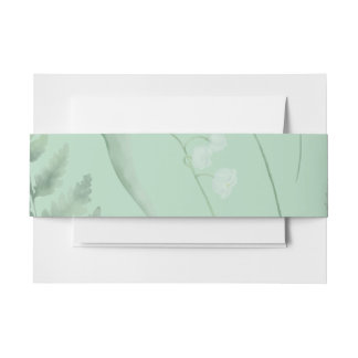 Lily of the Valley | Weichgrün Einladungsbanderole