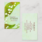 Lily of the Valley Wellness-Center & Salon Visitenkarte (Vorne/Hinten)